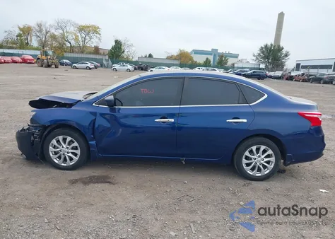 2018 Nissan Sentra Sv из США, поврежденный, VIN 3N1AB7AP2JY211682